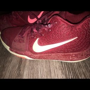2/$15 Maroon and hot pink KYRIE Irving shoes